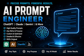 create expert ai prompts for chatgpt, claude, gemini and gpts