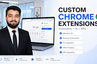 develop a custom chrome extension using manifest v3