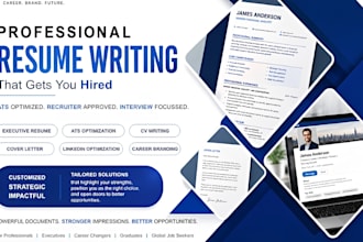 ats optimized resumes executive cvs cover letters and linkedin profiles