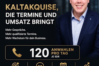 kaltakquise deutsch 120 anwahlen