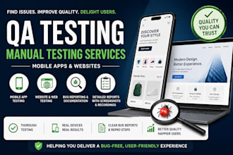 quality assurance testing for your app or website