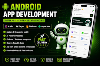 build a modern ai powered android app using bolt