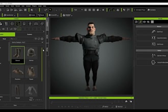 pro rig and animate 3d model in unity, blender, maya, cc4, cc5, unreal engine