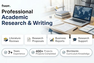 provide professional academic research and writing support
