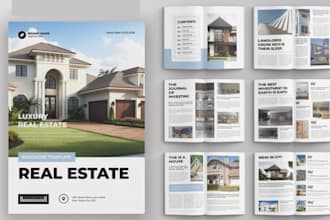 design commercial real estate offering memorandum brochure, investment teaser