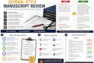 professionally review your scientific research manuscript