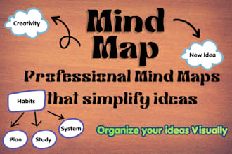create professional flowchart and infographic mind maps