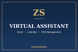 be your virtual assistant for email, calendar, and CRM management