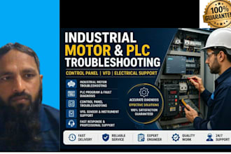 diagnose and troubleshoot industrial motor control panels systems
