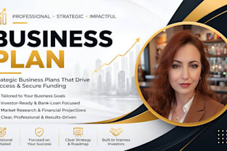 write a complete business plan with a financial plan