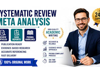 write a publishable systematic review and meta analysis
