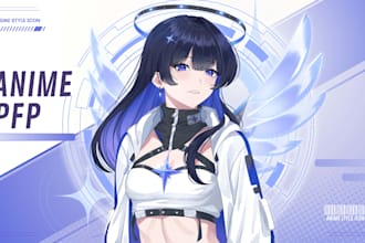 draw anime pfp for your character art or oc