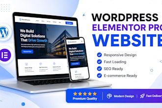 do wordpress website design, redesign, bug fix, customization as wordpress dev