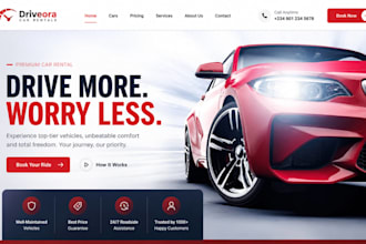build car rental website car hire website vehicle booking website booking system