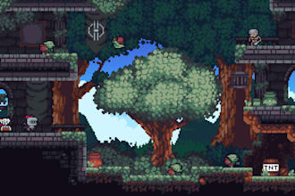 do 2d platformer pixel art tileset rpg game map pixel art background game asset
