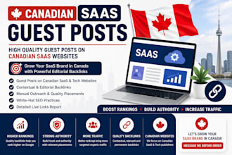 publish guest posts on canadian saas websites