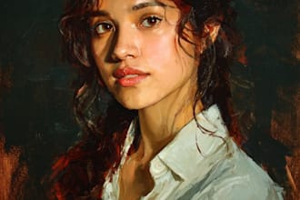 paint renaissance art oil painting portrait