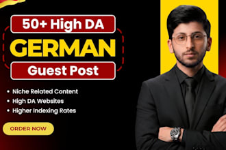 do SEO german backlinks via german guest post high da link building