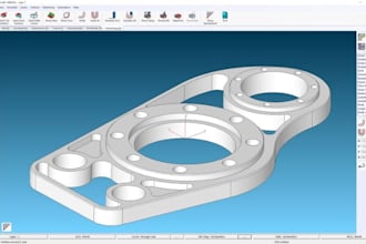 create cnc toolpaths and g code for plastic injection molds