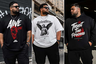 design custom streetwear t shirt