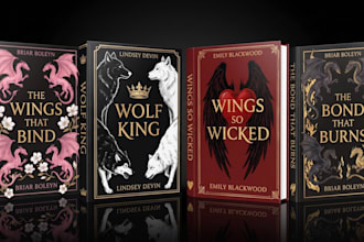 do fantasy novel, dark romance book cover, horror novel, mystery, romance cover
