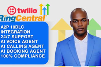 setup ringcentral voice, twilio ivr system go high level a2p 10dlc expert