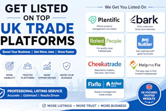 monitor and capture UK property maintenance jobs as your VA
