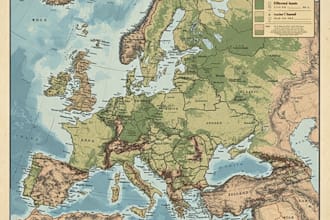 design political, physical, and hiking maps