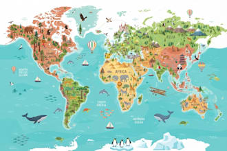 design fantasy map, thematic map, gis map, vector map, political map, town map,