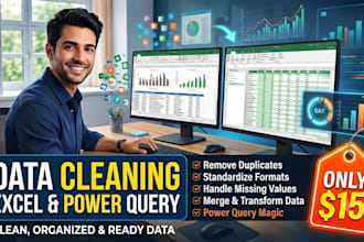 clean and organize your messy excel or CSV data