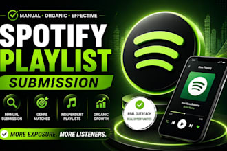 submit your spotify music to independent playlists