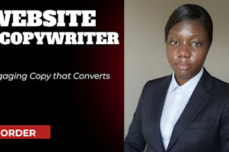 write engaging website copy
