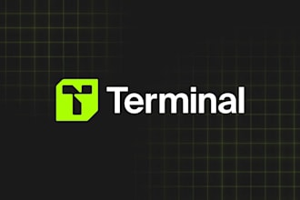 design modern minimalist ai tech saas startup app icon logo