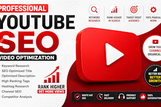 professional youtube SEO and video optimization