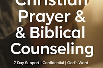 do christian prayer, biblical counseling and life coaching