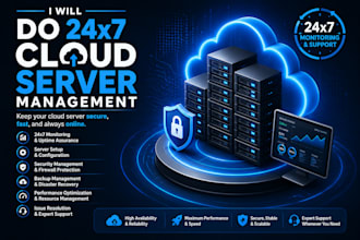 do 24x7 cloud server management