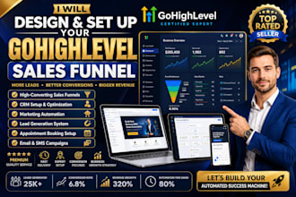 provide gohighlevel support, automation, consultation and CRM assistance
