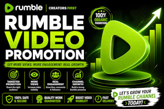 do rumble video promotion