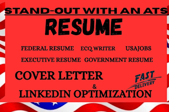 write a federal resume for usajobs that will gets interviews