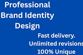design simple modern logo for your business brand