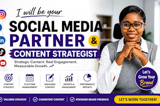 be your social media partner and content strategist