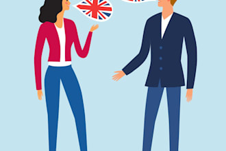 be your learning buddy and teach you english