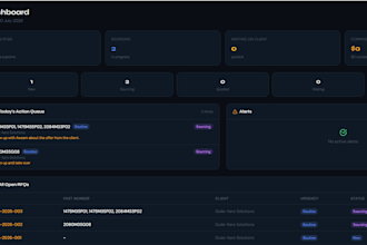 build a custom quote and client tracking system