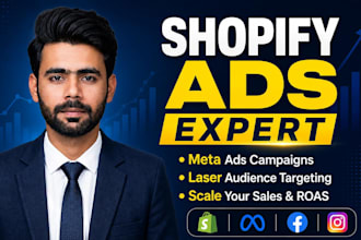 setup shopify ads, facebook ads campaign, meta ads manager