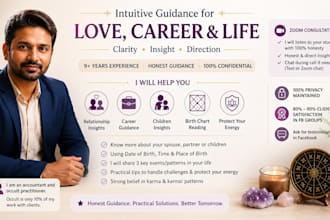 guide you with clear life advice and solutions
