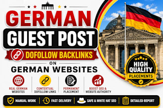publish german guest post with dofollow backlinks on german websites
