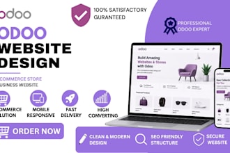 design odoo website and build odoo ecommerce store