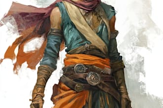 dnd character art and dnd character art