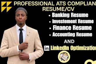 craft banking resume, finance, accounting, cover letter and resume writing