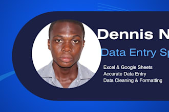 be your expert data entry